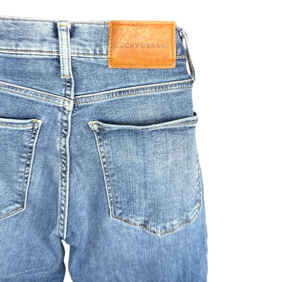 Lucky Brand women’s Stevie high rise flare denim jeans sz 6 /28 R cotton mix - Picture 2 of 11